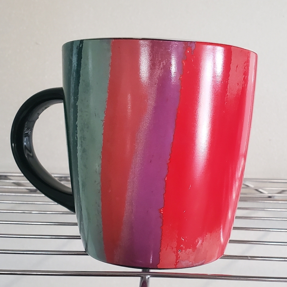 Starbucks 2021 Paint Stroke 12oz Coffee Mug - Picture 2 of 7